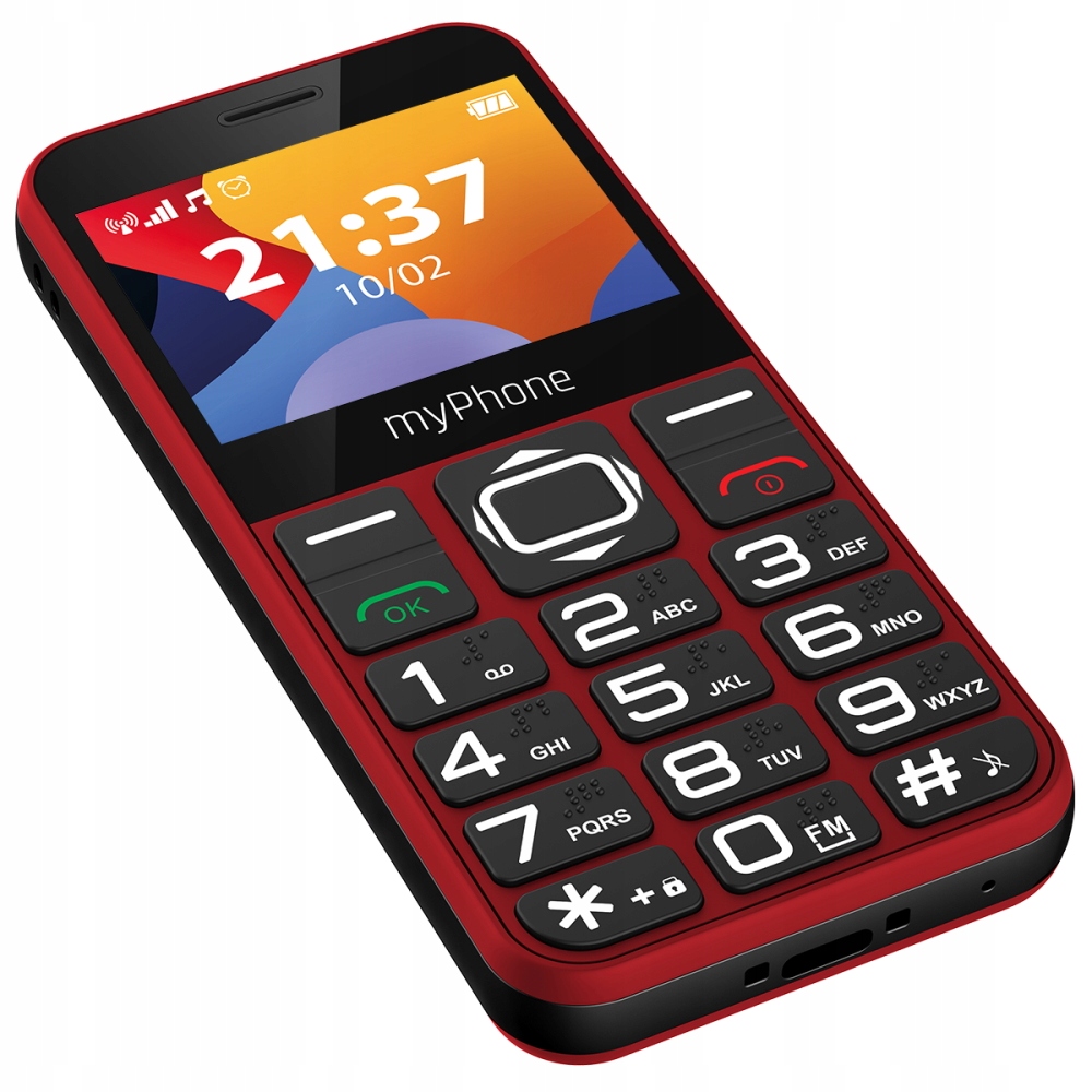 Telefon myPhone Halo 3 červený