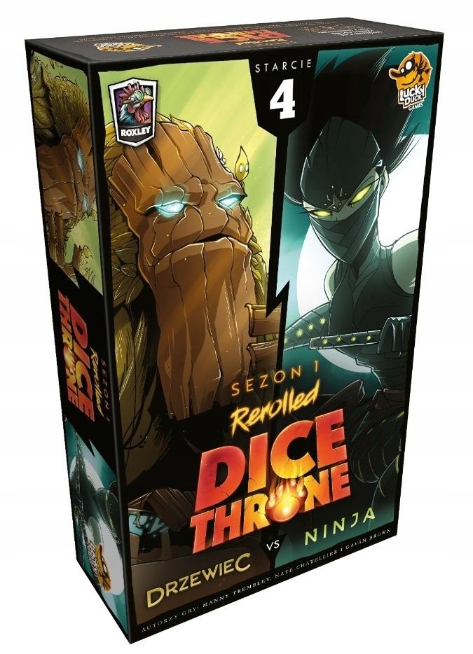 Dice Throne Starcie 4: Drzewiec Vs Ninja