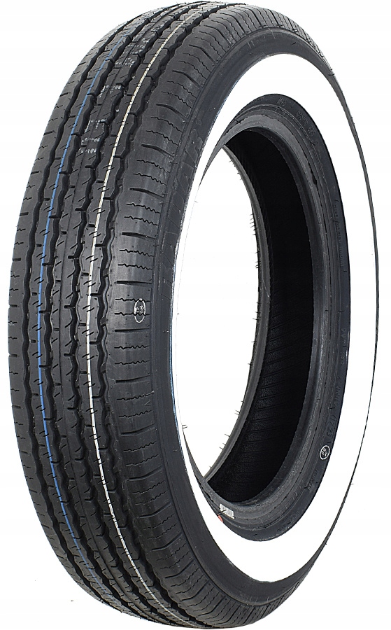 185/70R15 Pneumatiky Nové Radar Classic 185/70/15 89V White Wall Biely Pás 20 mm