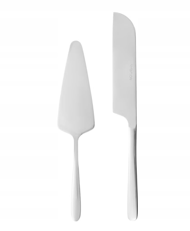 

Ambition Roma Sztućce Zestaw Do Tortu Nóż Łopatka