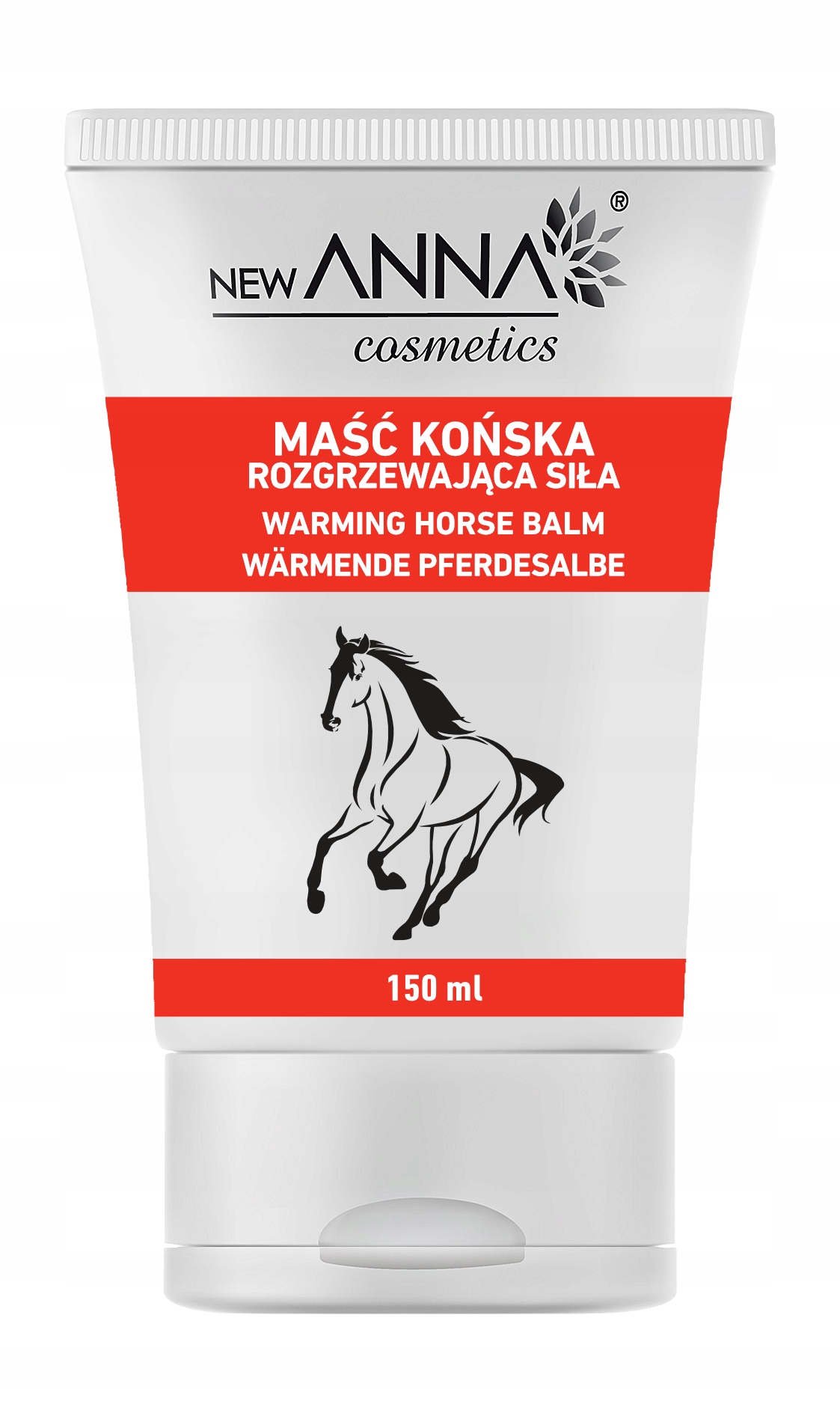 

Maść końska rozgrzewająca 150 g New Anna Cosmetics