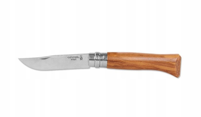 Opinel Nóż N°8 Vri Inox Oliwka/Olivier