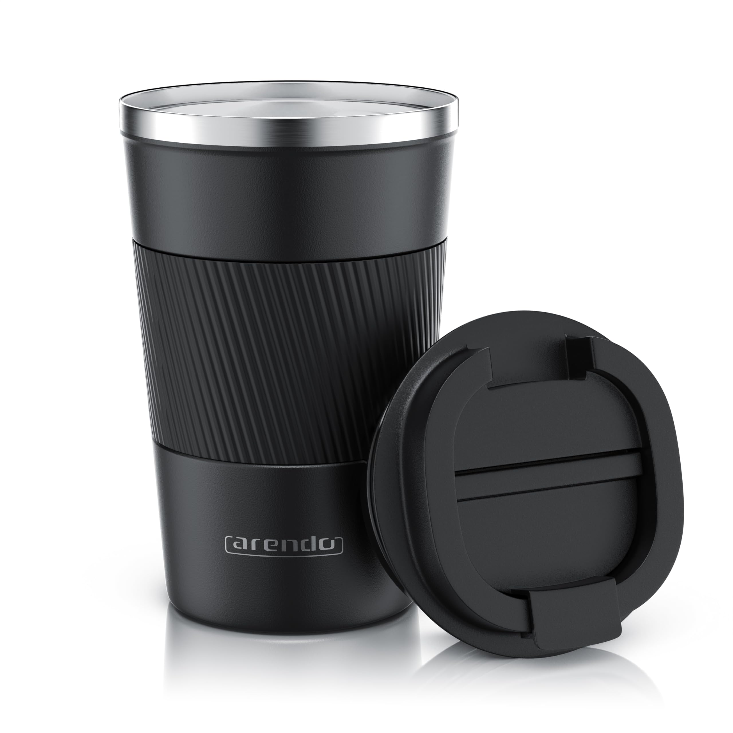 Arendo Termohrnek Z Nerezové Oceli 350 ml Cestovní na kávu