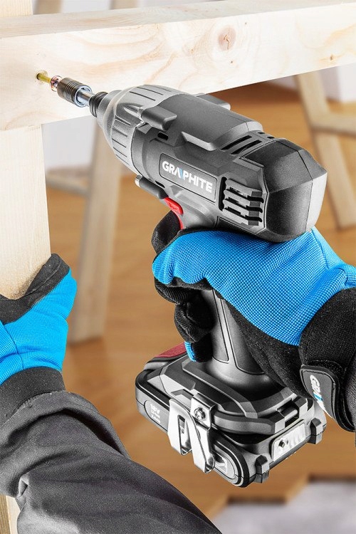 ZAKRĘTARKA AKUMULATOROWA GRAPHITE ENERGY+ 18V Zasilanie akumulatorowe