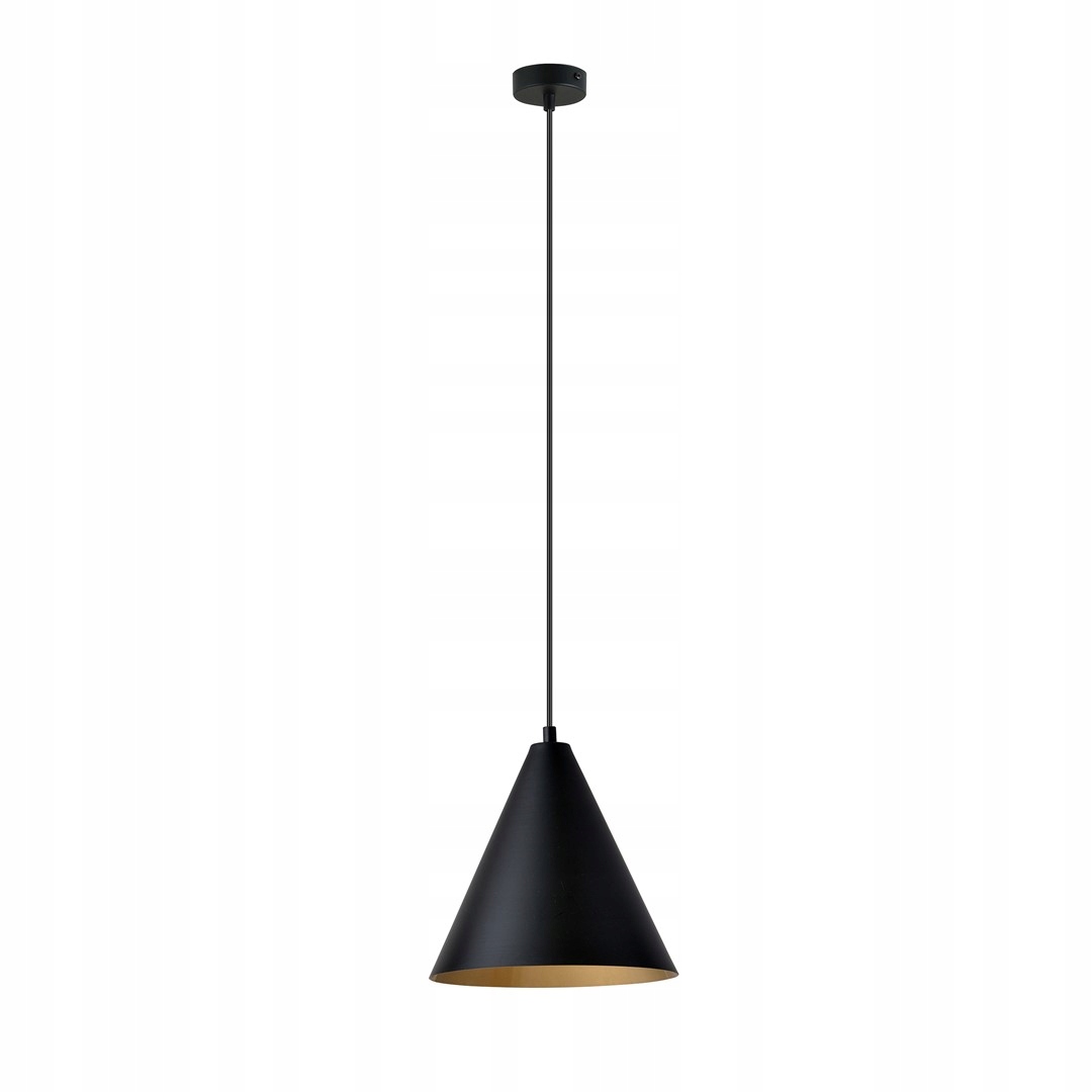 Závěsná lampa Emibig Rebel 1 Black/gold 1 světelné body E27
