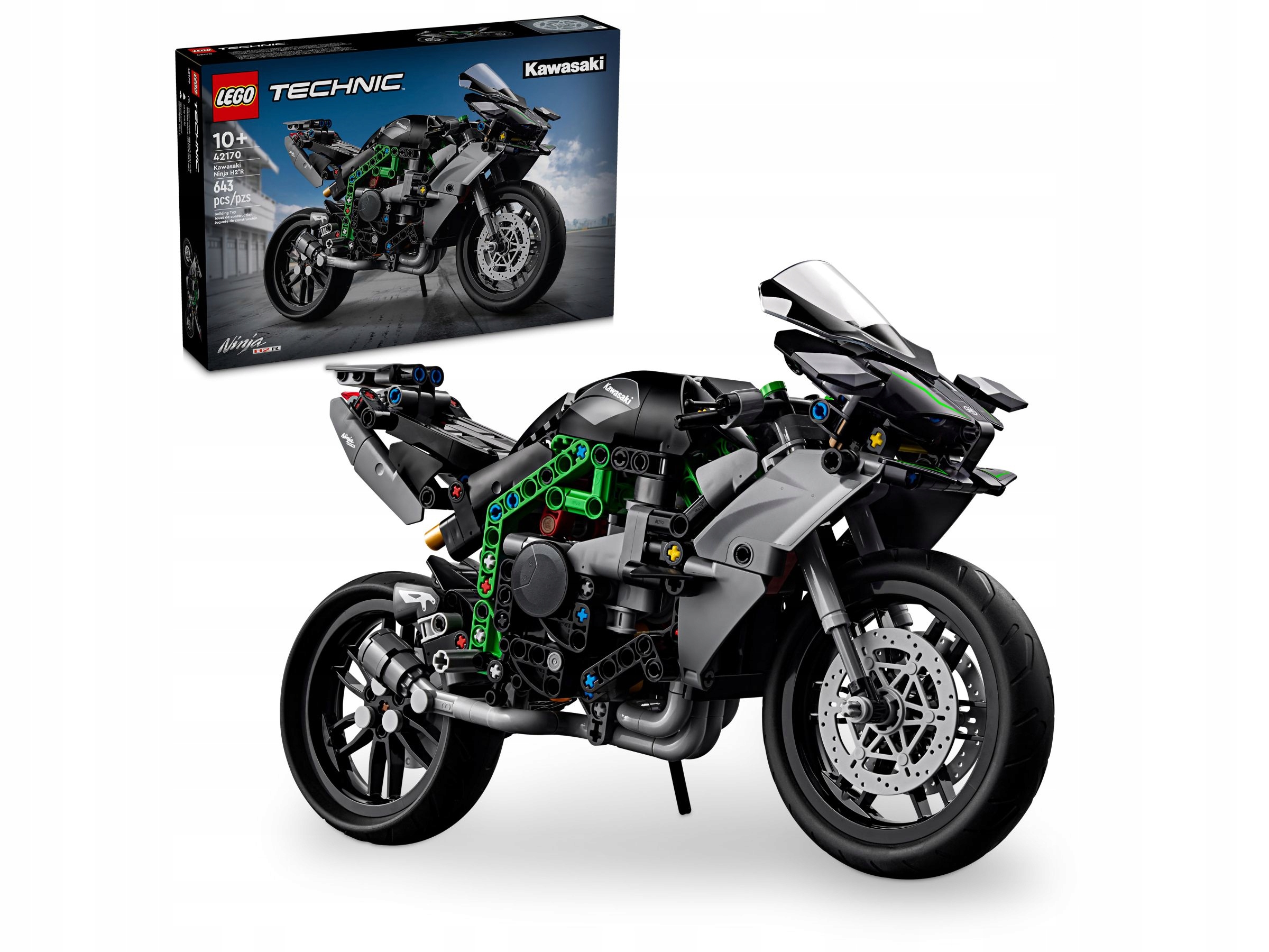 stavebnice Lego Technic 42170 Motocykl Kawasaki Ninja H2R