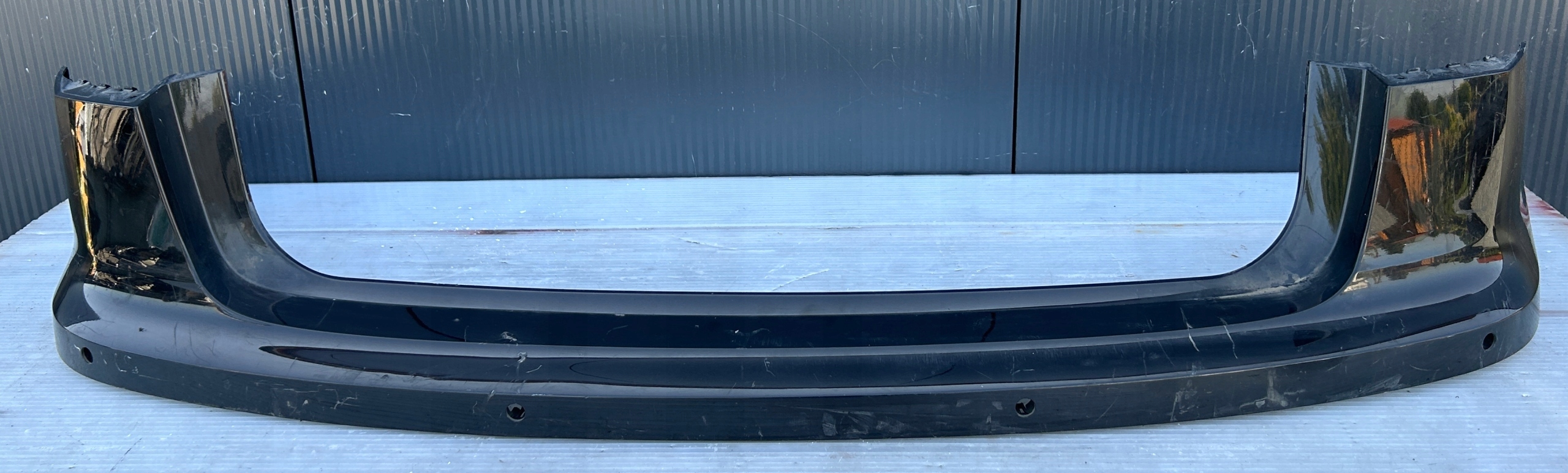 bumper rear part rear AUDI A6 C7 ALLROAD PDC