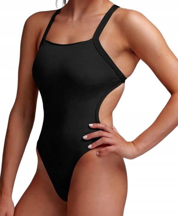 Damski strój do pływania Funkita Still Black Brace Free 6 (UK28) 14-15