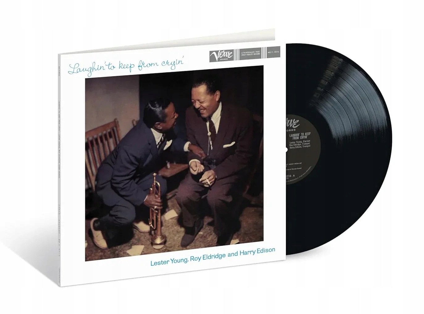 Lester Young, Roy Eldridge, Harry Edison Laughin' To Keep From Cryin' Lp