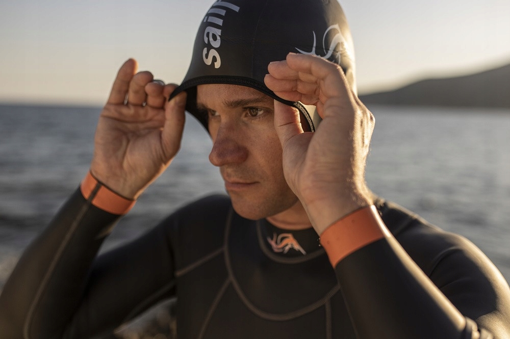 sailfish Czepek Neoprenowy regulowany black M Materiał Neopren