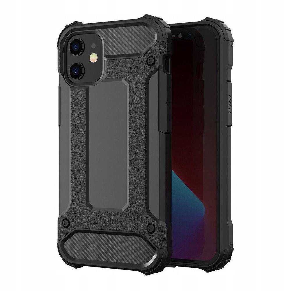 Futerał Armor Do Iphone 12 12 Pro Czarny