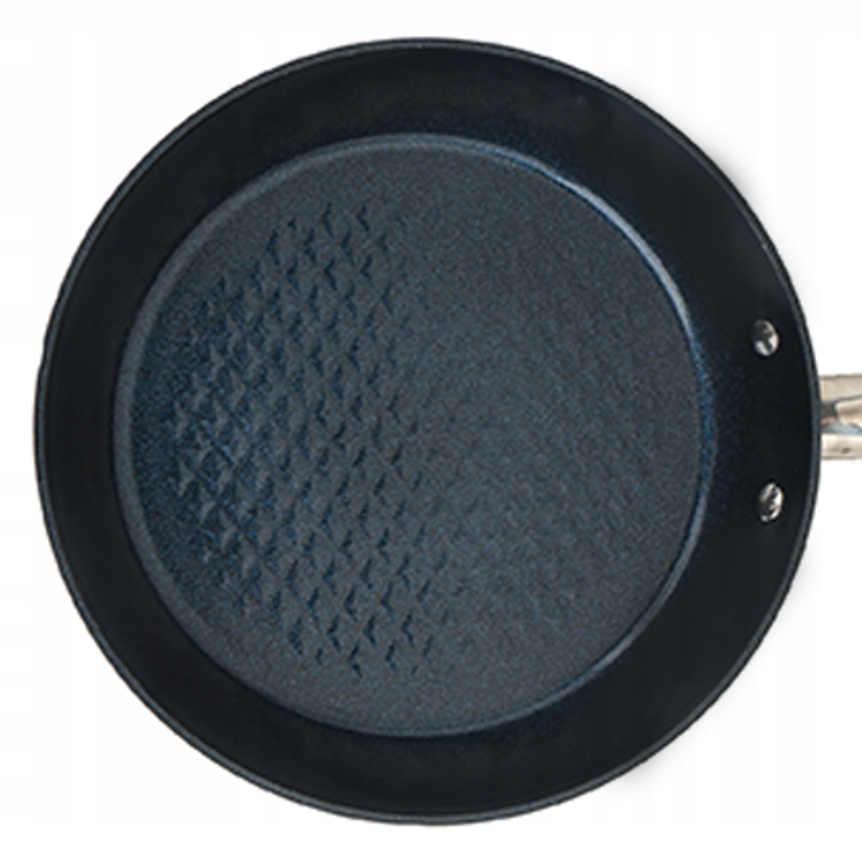 PATELNIA GŁĘBOKA INDUKCJA POWŁOKA DIAMENTOWA DIAMOND COOKWARE 20CM Kształt okrągły