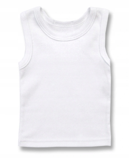 Lafel podkoszulek dziecięcy biały bawełna