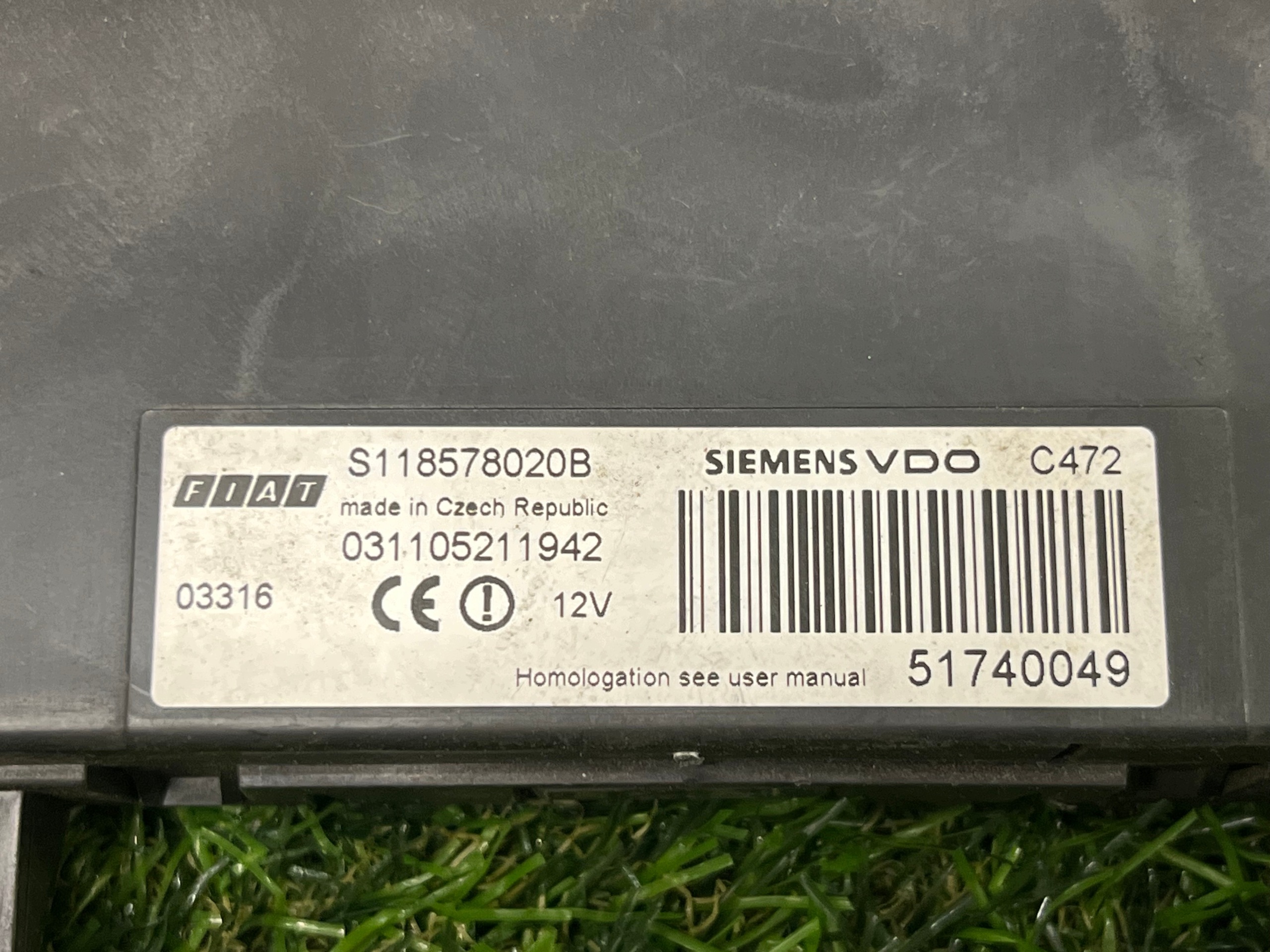 Module fusibles FIAT PANDA 2