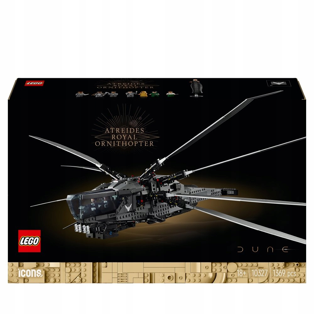 Lego Icons Dune Atreides Royal Ornithopter 10327