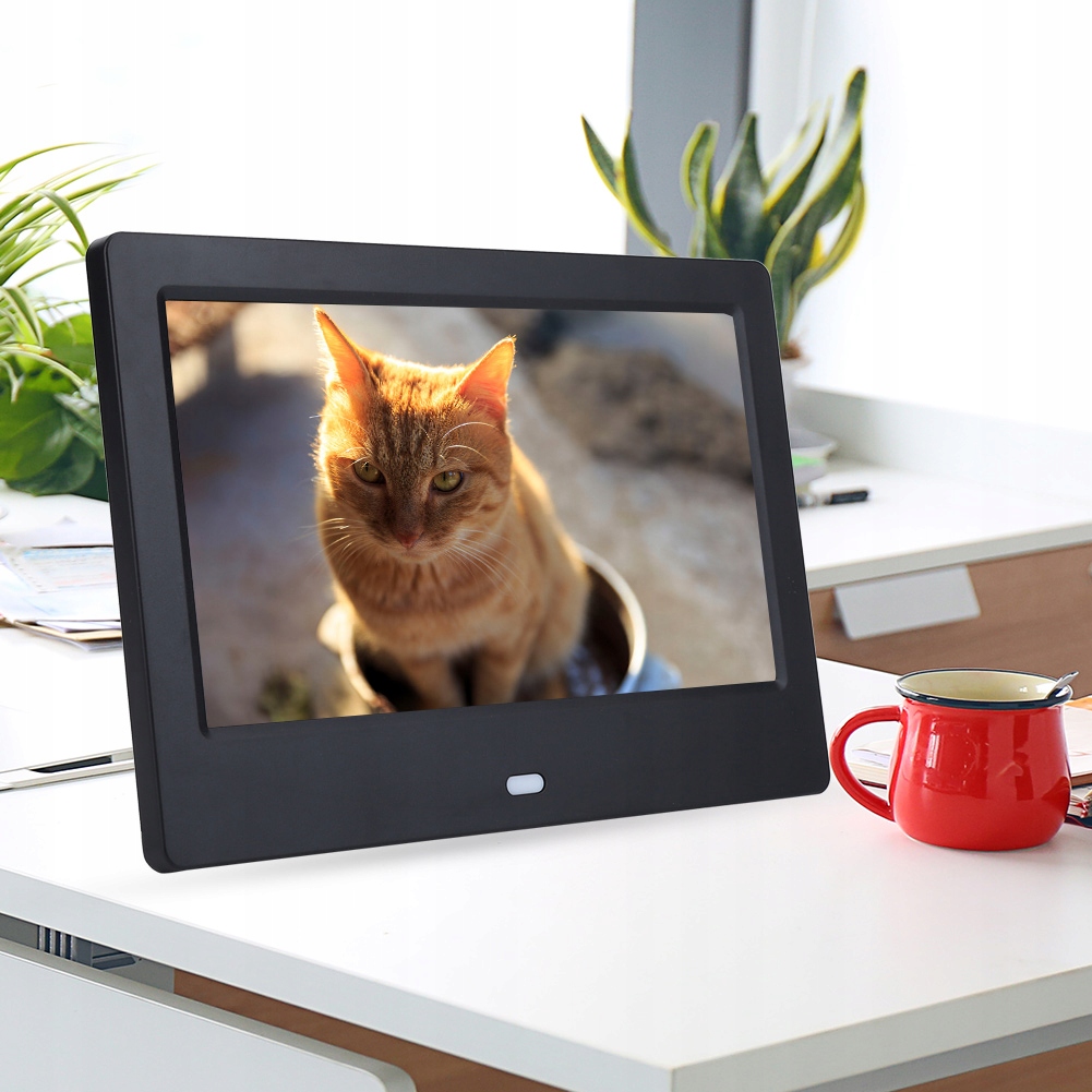 SD MUZYKA ZEGAR KALENDARZ RAMKA CYFROWA HD Model YS08