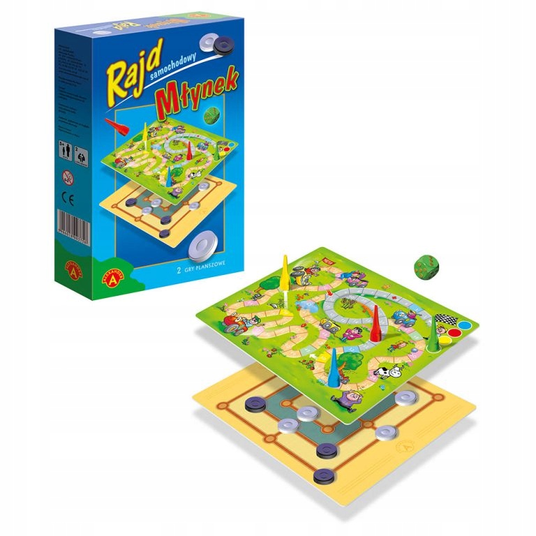 GRA RAJD SAMOCHODOWY, MŁYNEK - MINI Kod producenta --