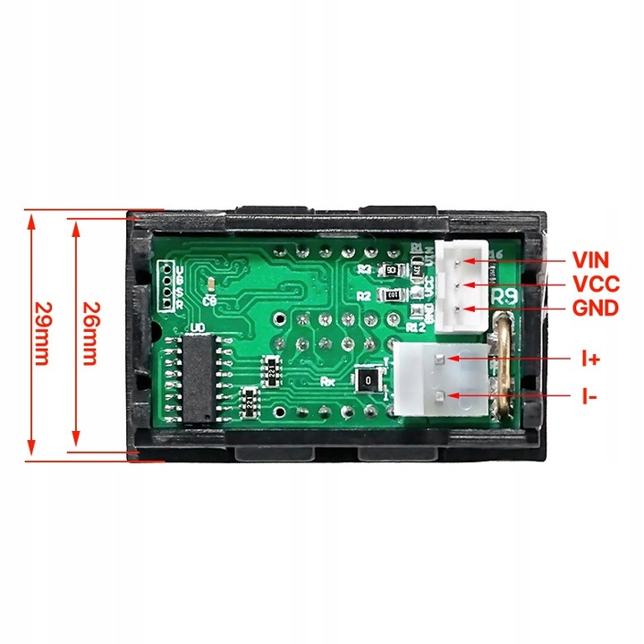 AMPEROMIERZ WOLTOMIERZ 100V 50A PRĄD STAŁY DC 2W1 Kod producenta 100V 10A