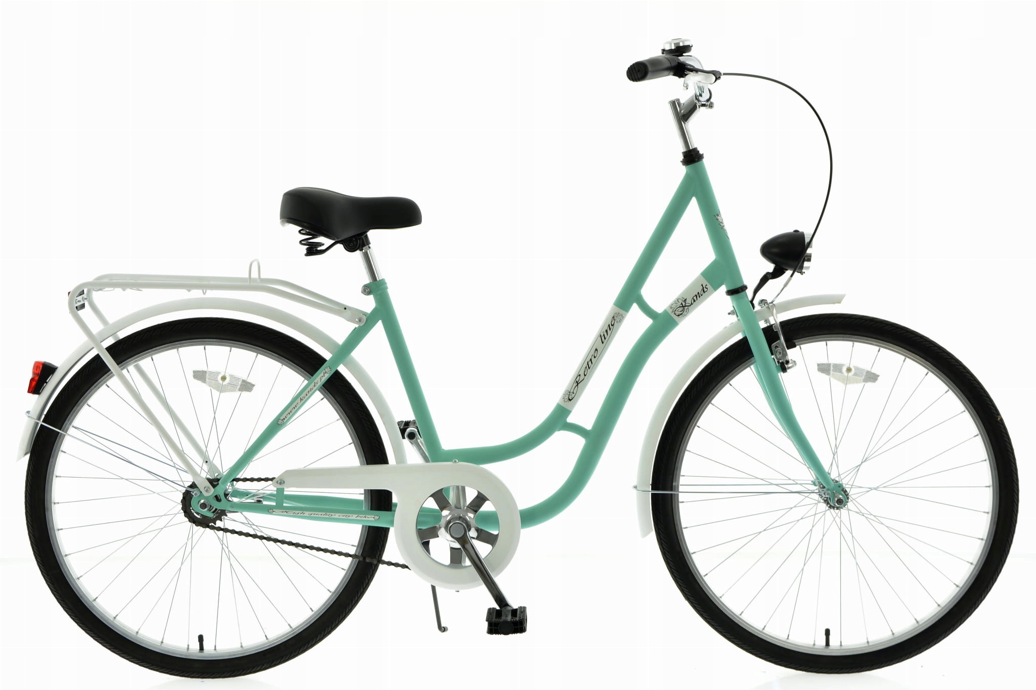 Rower 26" Miejski Kands Retro Line miętowy