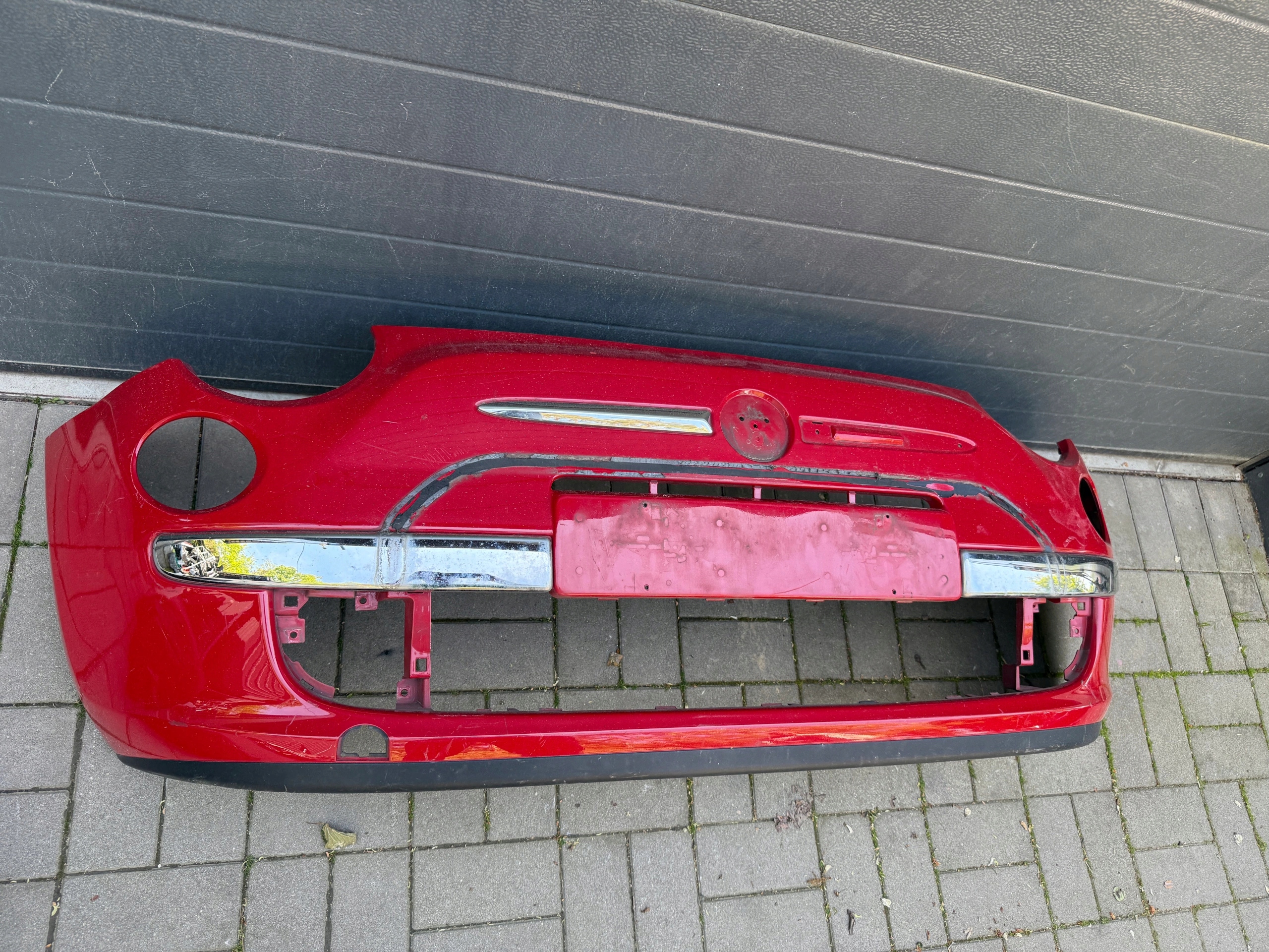 Fiat 500 07- bumper front front 735426888