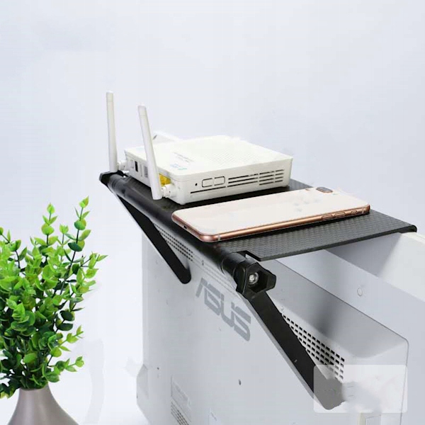 PÓŁKA UCHWYT NA MONITOR TELEWIZOR LAPTOP DEKODER Marka Aptel