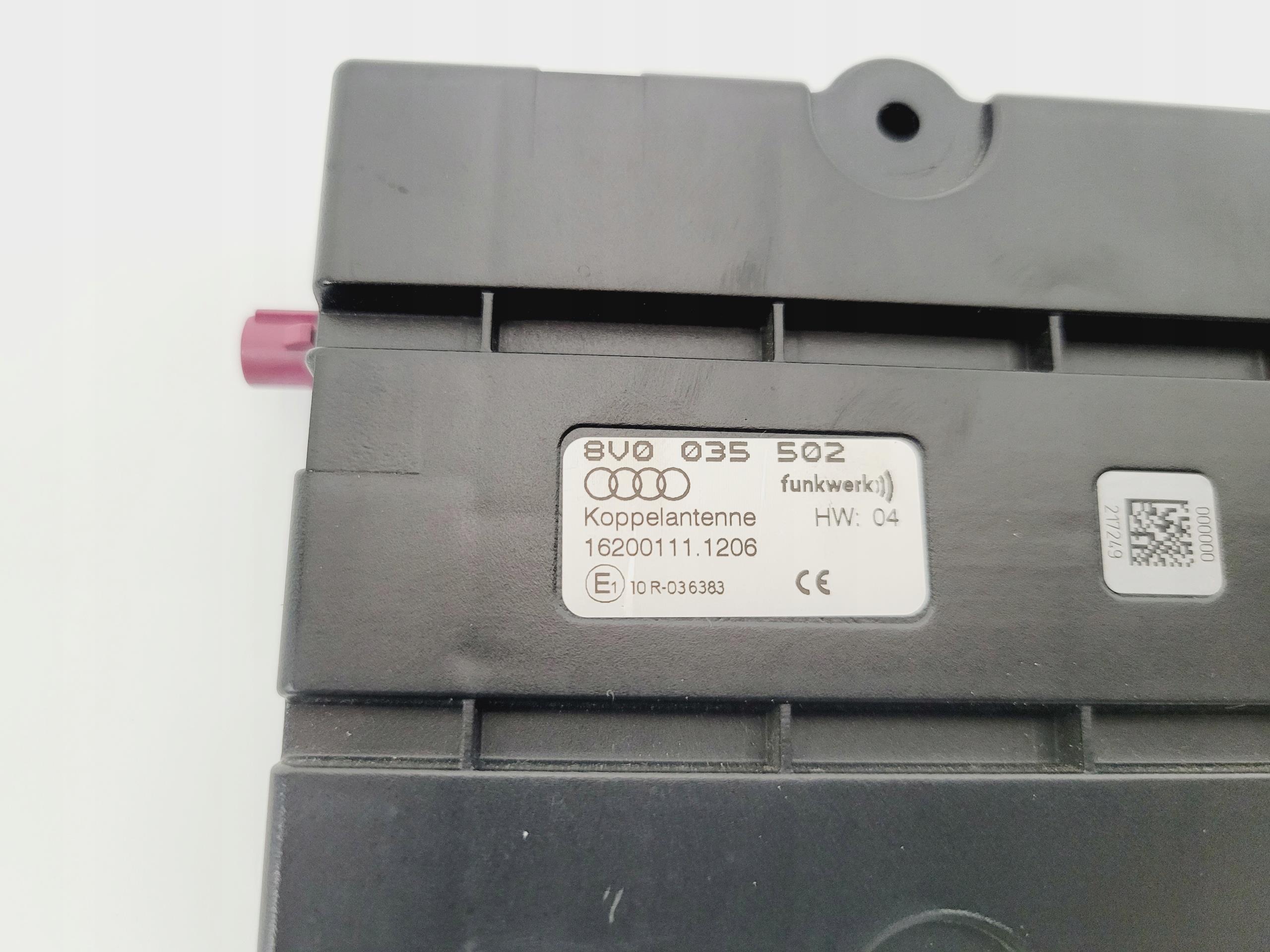 amplifier ANTENY AUDI A3 8V 8V0035502
