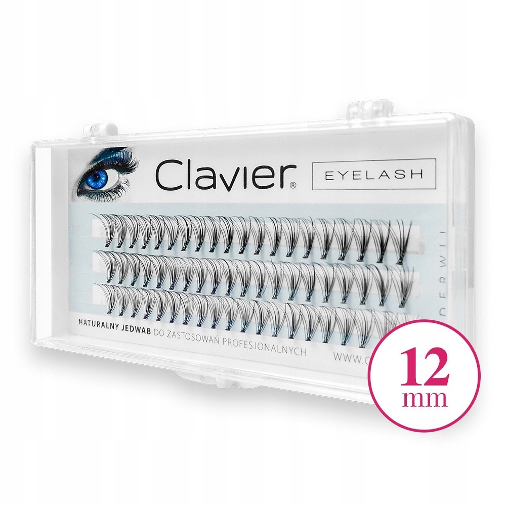 

Clavier Eyelash kępki rzęs 12mm