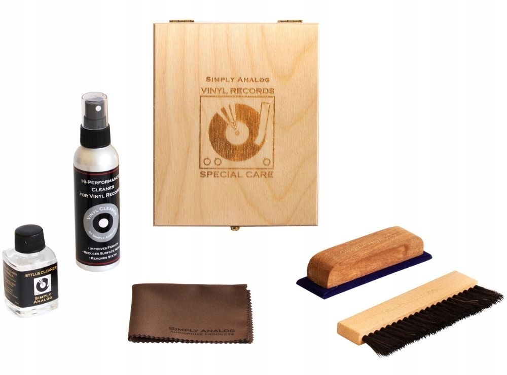 Simply Analog Wooden Cleaning Boxset