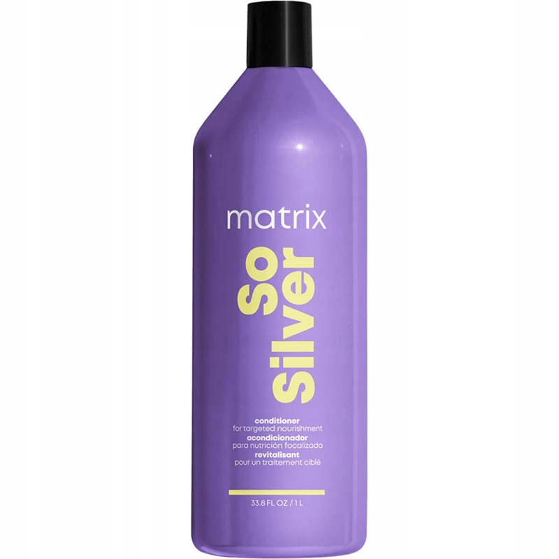 Matrix Total Results So Silver Kondicionér Na Šedivé Vlasy 1000 ML