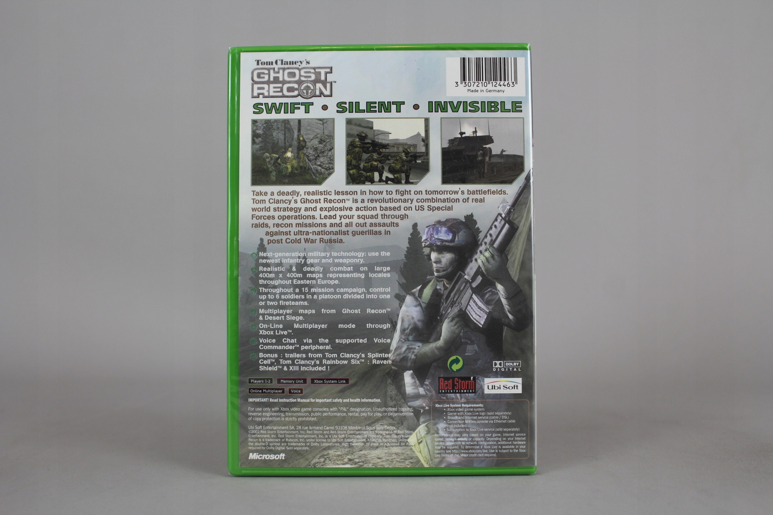 Gra Tom Clancy's Ghost Recon Microsoft Xbox xbox Classic Wydawca Ubisoft