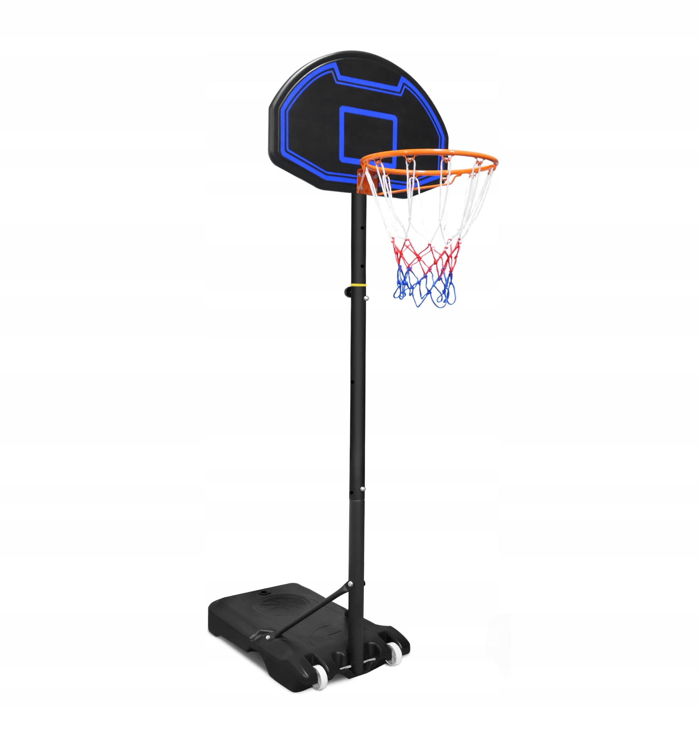 Panel na basket se stojanem Sedco BBH101 155-210 cm černá