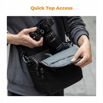 Torba fotograficzna K&f Concept Camera Sling Bag 5 l czarna