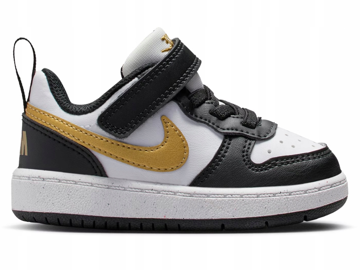 Buty dziecięce Nike Court Borough DV5458-008 zapięcie na rzep i gumki 23,5