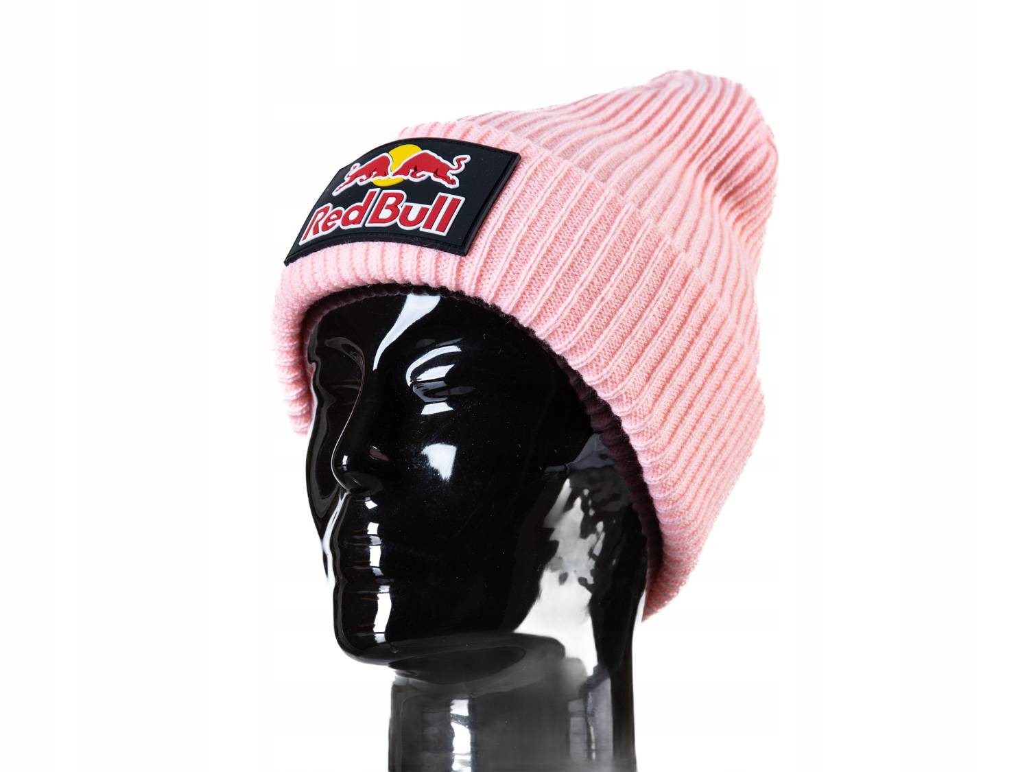 Ciepła czapka Red Bull różowa