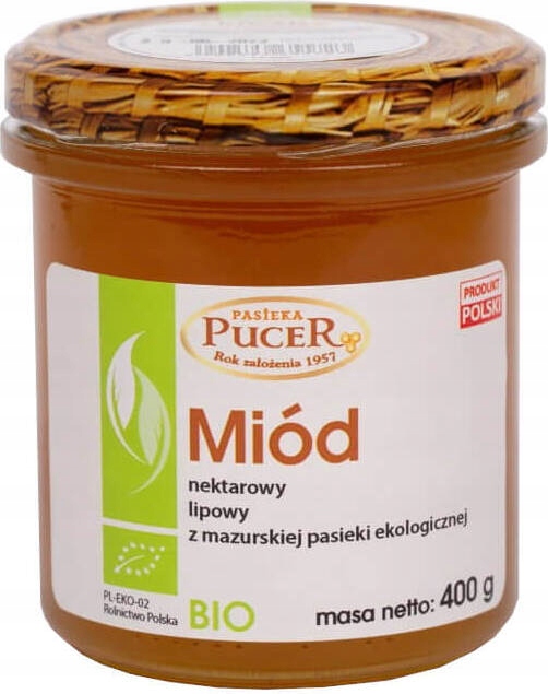 Lipový med Bio 400 g Pucer