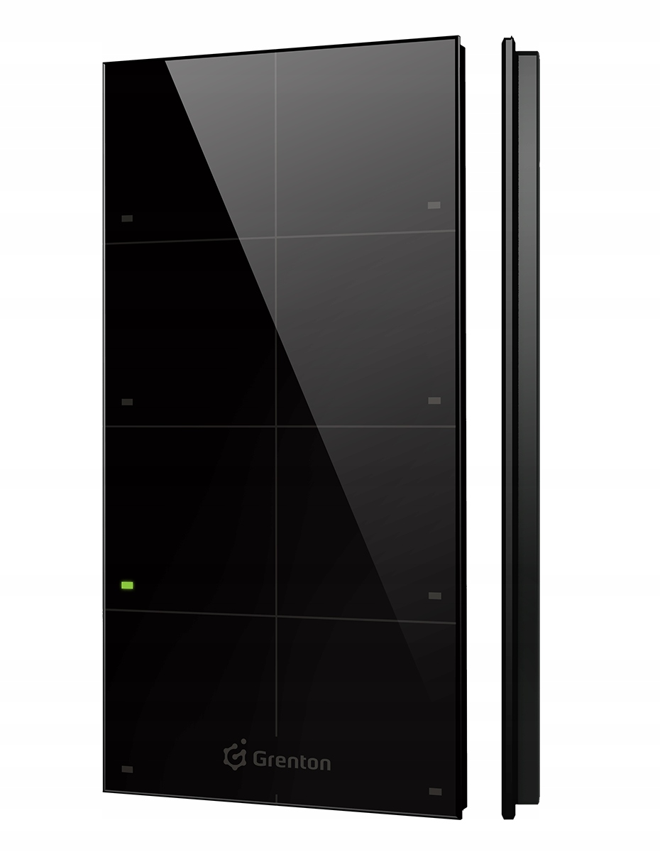 GRENTON TOUCH PANEL 8B CZARNY|Instalacja|Wsparcie|