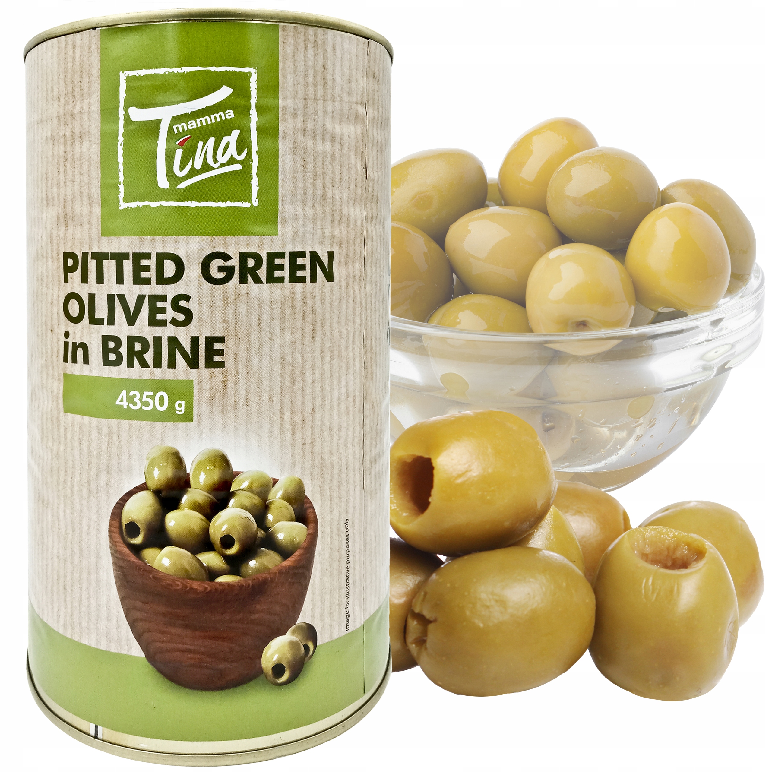 

Oliwki Zielone drylowane Mamma Tina 4,35kg
