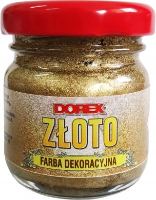 Farbka do liter na grobach nagrobkach ZŁOTOL 25ml