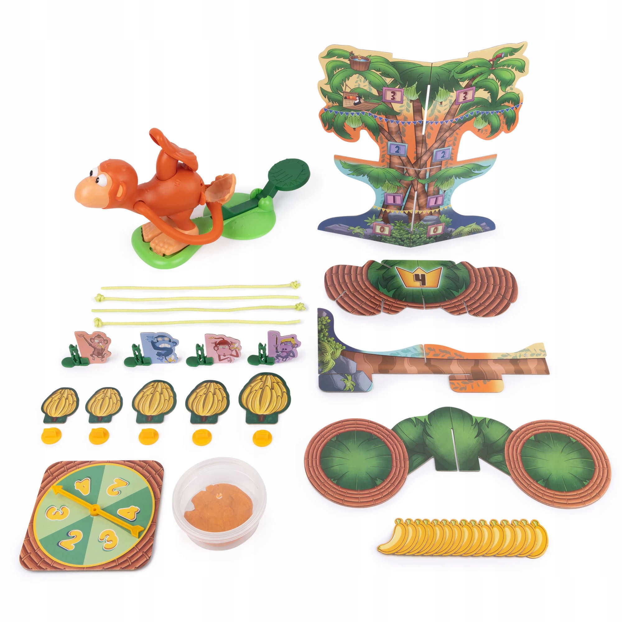 RZUCAJĄCE MAŁPKI MONKEY SEE POO GRA ZRĘCZNOŚCIOWA Minimalna liczba graczy 2