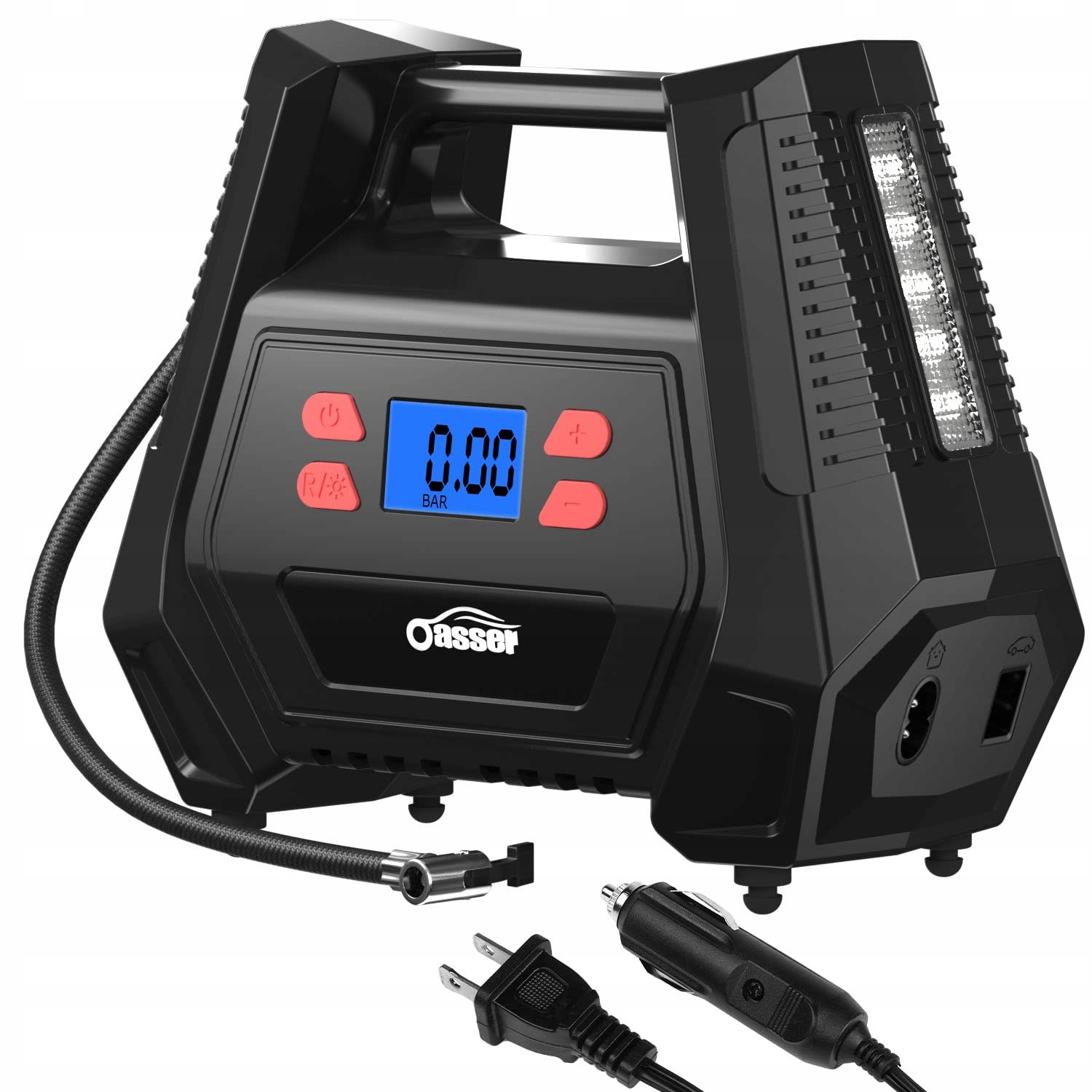 Kompresor do auta s dvojitým napájaním Ac/dc 12V/230V 150 Psi