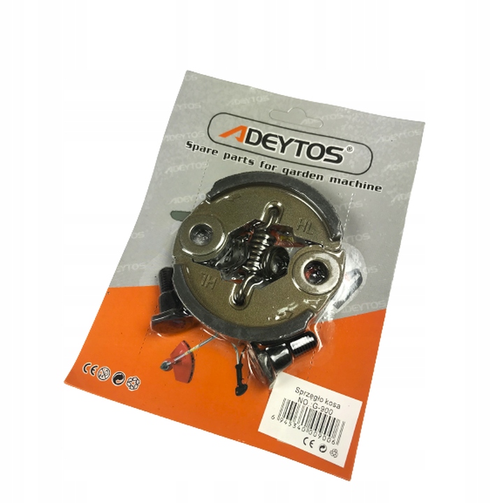 SPRZĘGŁO ODŚRODKOWE DO KOSY SPALINOWEJ PODKASZARKI + SPRĘŻYNA ZESTAW Waga produktu z opakowaniem jednostkowym 0.1 kg