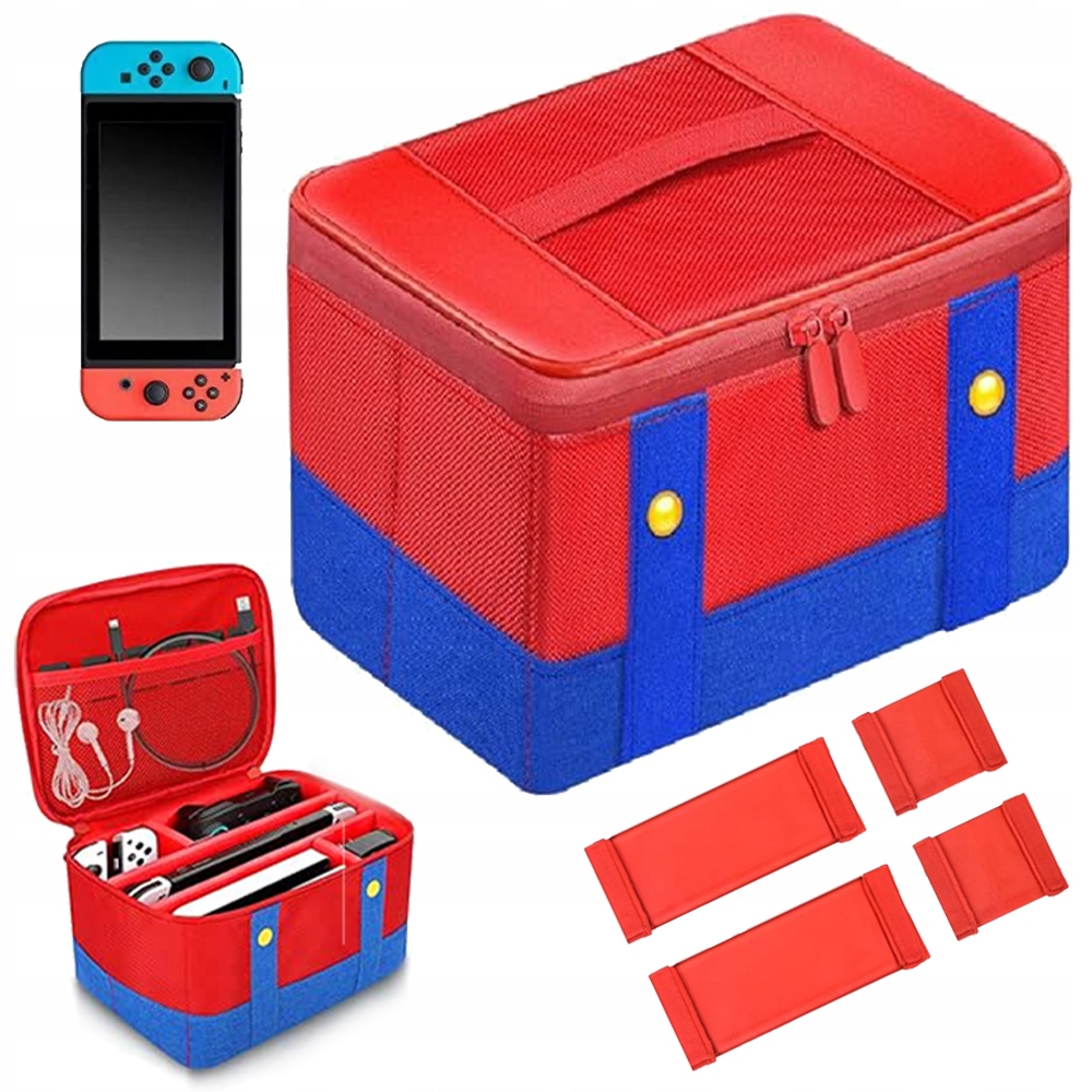 TORBA DO NINTENDO SWITCH PODRÓŻNA, TORBA DO PRZECHOWYWANIA KONSOLI SWITCH
