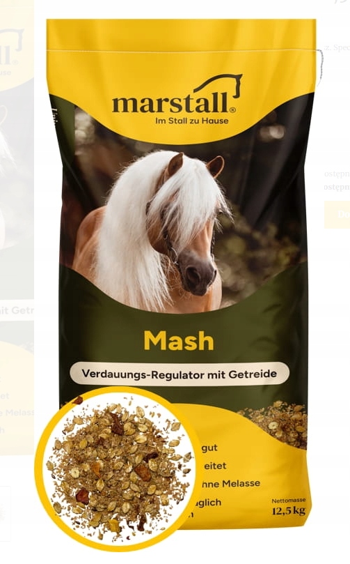 Marstall Mash 12,5kg podstawowy mesz dla koni