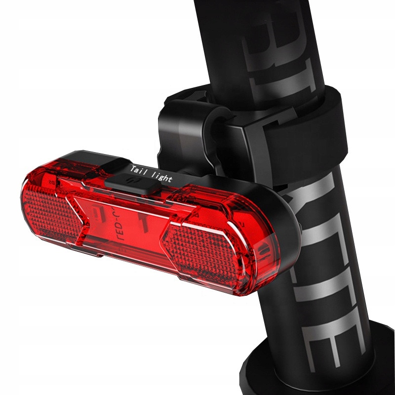 

Lampka rowerowa tylna Led Usb 60h 50lm