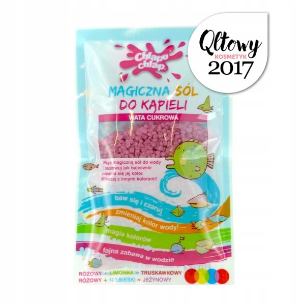 

Chlapu Chlap Magiczna Sól Do Kąpieli Wata Cukrowa