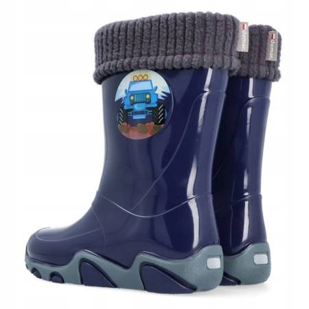 Kalosze Demar STORMER Lux, gumiaki ocieplane, granatowe roz. 28/29 D EAN (GTIN) 5901232051127