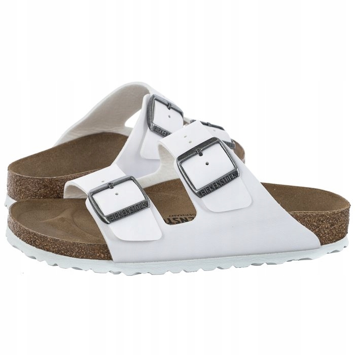 Nazouváky boty Birkenstock Arizona Bf White 0552683 Bílé