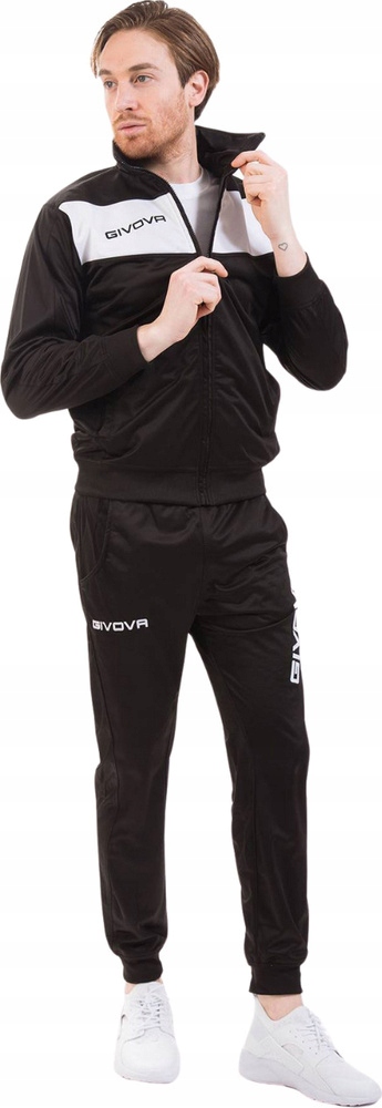 Teplákovka Tréninkový Fotbalový Komplet Mikina Kalhoty Givova Tuta Visa r Xs