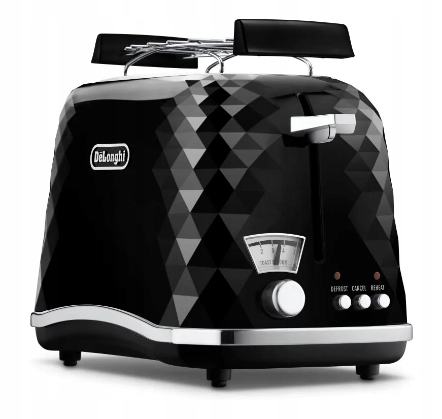 Delonghi CTJ2103BK 2 Toast 900W THAWING