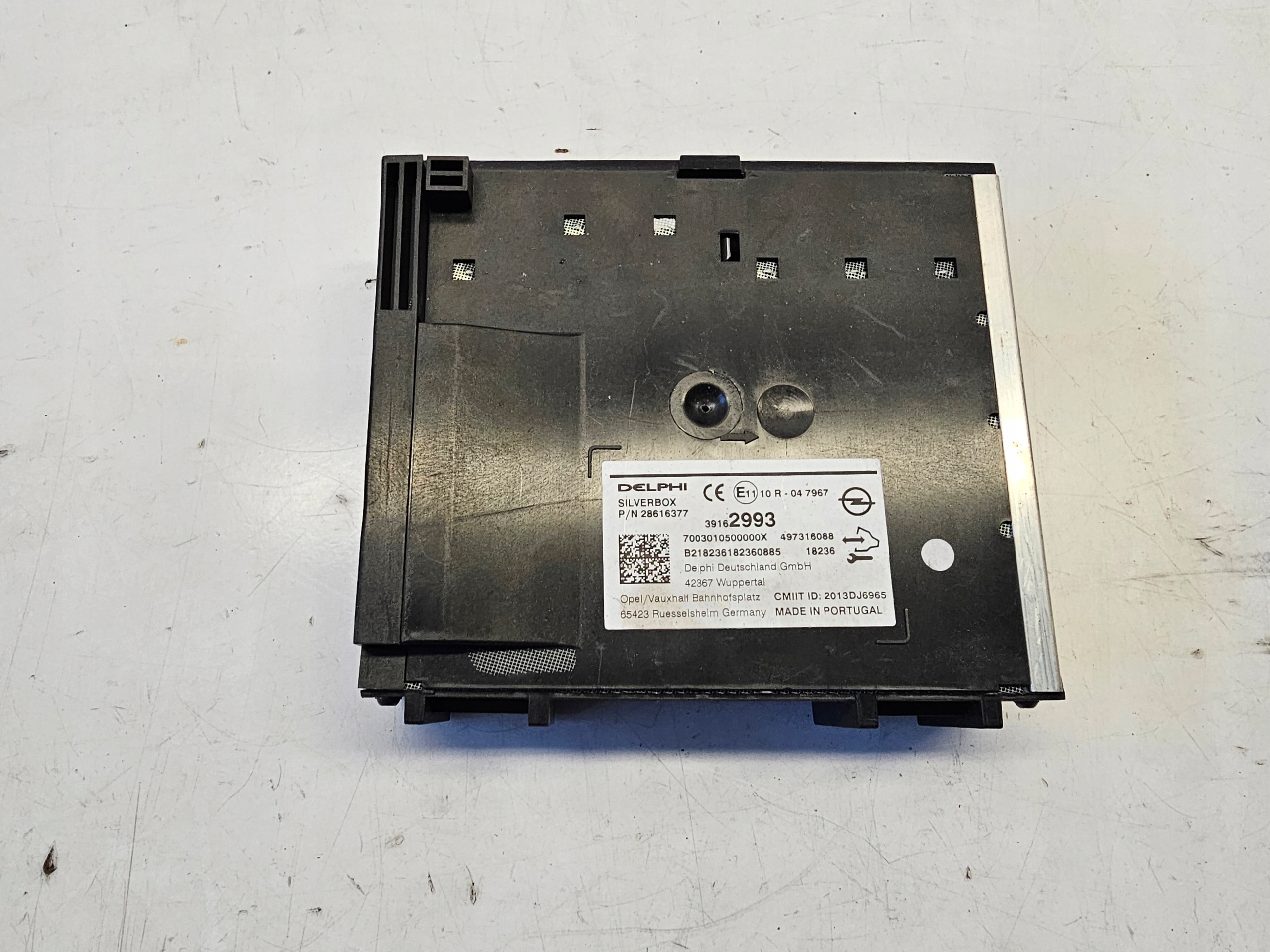 OPEL ASTRA K MOKKA X module RADIA navigation devices SILVERBOX 39162993